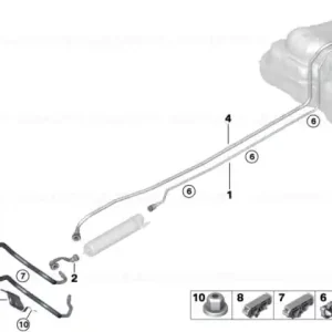 Front fuel return line - BMW - Mini Discount