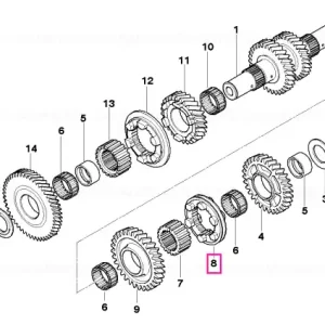Shift sleeve, 2nd+3rd gears - BMW Motorrad Preț promoțional