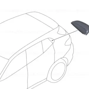 Capac coloană C dreapta ALU SATINIERT - BMW Ofertă de sezon