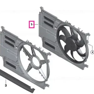 Carcasă ventilator cu ventilator 400W - BMW Ofertă specială