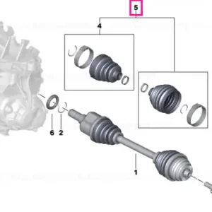 Ultima șansă Kit reparație protector cot interior/exterior - BMW - Mini