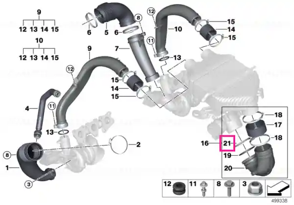 Clamp ring - BMW Popular