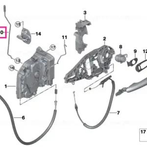 Connecting rod, left - BMW - Mini Super ofertă
