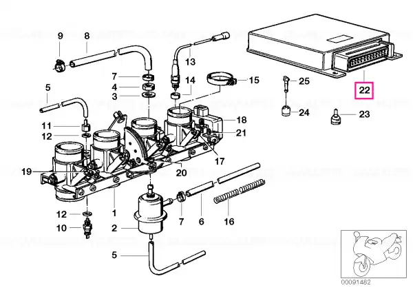 Comandă acum Control unit L-jetronic - BMW