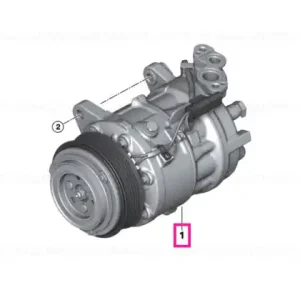 RP AC compressor.w.magnetic coupling R134A/R1234YF - BMW Ofertă