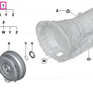 Comandă acum Kit reparatie convertizor cuplu GA8HP50 - BMW