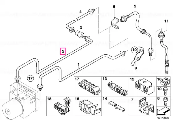 Cumpără acum Furtun M10/M10-2873MM - BMW