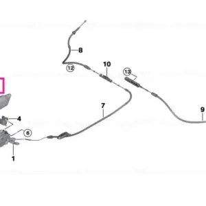 Capac pciorna frana mana - BMW - Mini Reducere