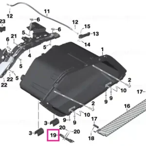 Ofertă de sezon Holding strap right - BMW Motorrad