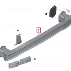 Expediere rapidă Carrier, bumper rear - BMW - Mini