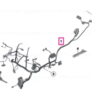 Retur ușor Main wiring harness - BMW Motorrad