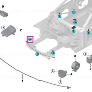 Senzor acceleratie - BMW Plată sigură