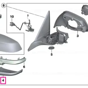 Carcasă inferioară dreapta SHADOW-LINE - BMW Cumpără online
