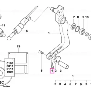 Șurub cilindric M6X16MK - BMW Motorrad Reducere