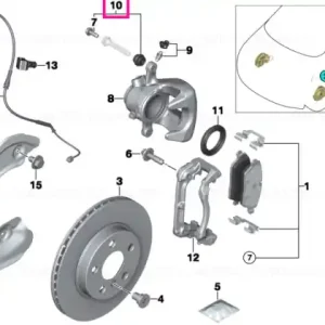 Cel mai bun preț Kit reparație bucșă ghidaj - BMW