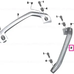 Reduceri Grab handle, left - BMW Motorrad