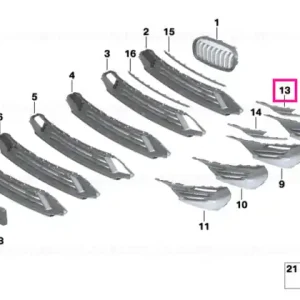 Reducere Molding right SPORT - BMW