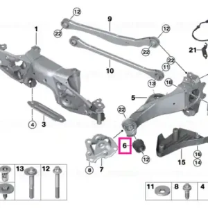 Rubber mounting - BMW - Mini Discount