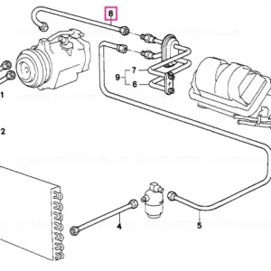 Conducta aspritie evaporator-compresor R12 - BMW Cumpărături sigure