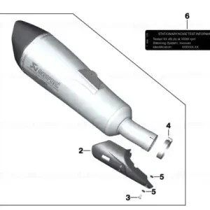 Livrare rapidă Set HP Sports silencer - BMW Motorrad