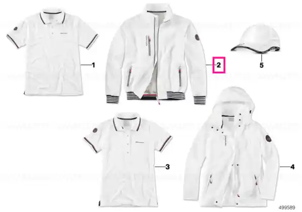 Reducere de preț BMW Yachtsport jacket mens WHITE, XL