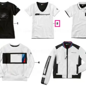 BMW M Motorsport T-shirt women's logo BLK/WHT, S Cumpărături sigure