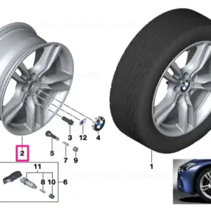 Roata aliaj ușor 8JX18 ET:34 8JX18     ET:34 - BMW Mai ieftin