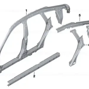 Cumpără acum Striker plate, D-pillar, left - BMW
