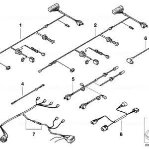 Reduceri Wiring set electr.sliding lifting roof - BMW