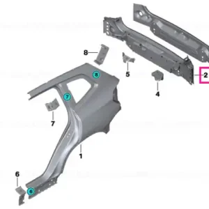 Vezi acum Interior tail trim - BMW