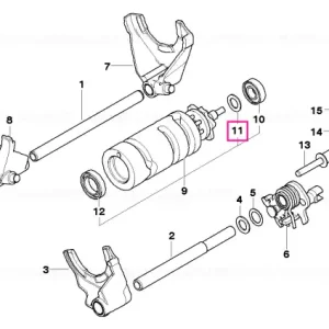 Support 12X20X1,6 - BMW Motorrad Livrare rapidă
