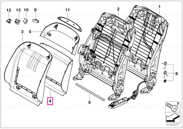 Cumpără acum Lower rear panel NATURBRAUN - BMW