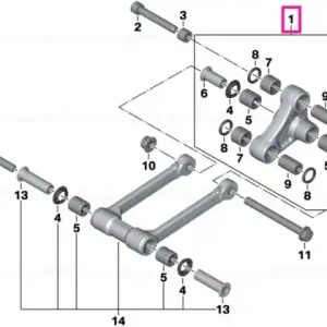 Deflection lever - BMW Motorrad Noutate