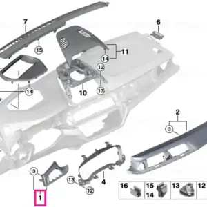 T.pan.istr.panelpoplar grain grey driver PERLGLANZ CHROM - BMW Ofertă de sezon