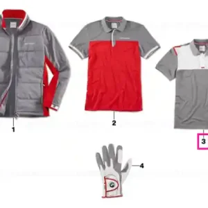 Cel mai vândut BMW Golfsport polo shirt men's GREY/WHITE, XXL