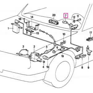Cruise control switch (DEUTSCH) - BMW Discount