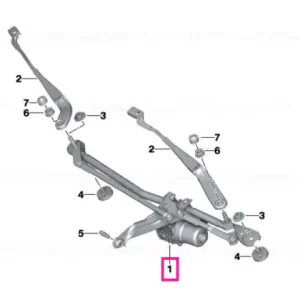 Reducere extra Wiper system, complete - BMW