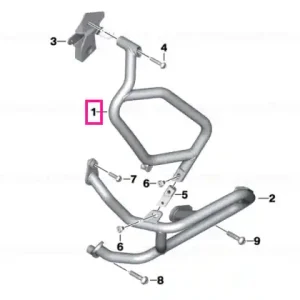 Vezi acum Tank protector, right - BMW Motorrad