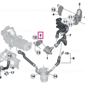 Cel mai bun preț Holder, auxiliary water pump - BMW