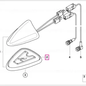 Cumpără online Garnitura, antena telefon multibanda - BMW - Mini