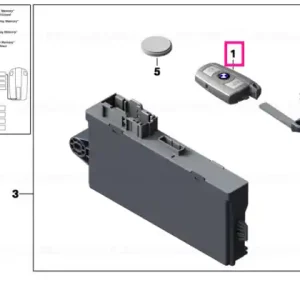 Calitate înaltă Radio remote control PCA 868 MHZ - BMW