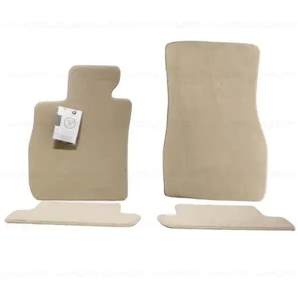 Set covorase fata/spate, Velur, Bej (Oyster) - BMW Seria 8 G14 G15 Ofertă