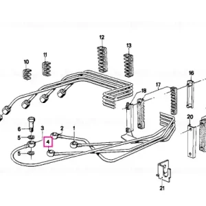 Transport gratuit Tub injectie cilindru 4 - BMW