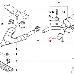 Vibration absorber - BMW Livrare rapidă