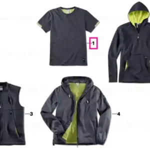 Reducere extra BMW Active T-shirt men's BLUE/LIME, M