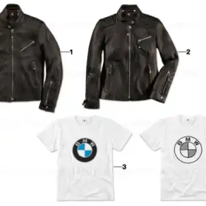 BMW logo T-shirt unisex BLK/WHT, M Cel mai vândut