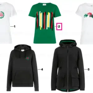 Ofertă limitată MINI T-shirt women stripes GREEN, S - BMW - Mini