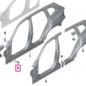Suport, panou lateral coloana A - BMW Ultima șansă