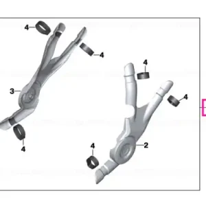 Livrare rapidă Kit, frame guard SALES PACKAGING - BMW Motorrad