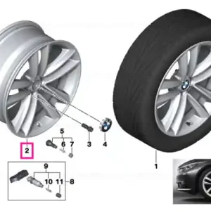 Retur gratuit Janta aliaj usor - Double Spoke 630 - Gri (OrbitGrey) - 9,5JX19 ET:39 - BMW Seria 6 G32 GT, Seria 7 G11 G12